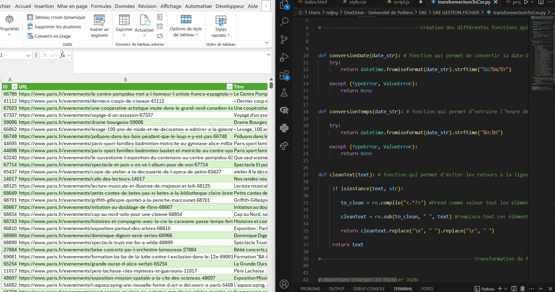 Gestion de fichiers