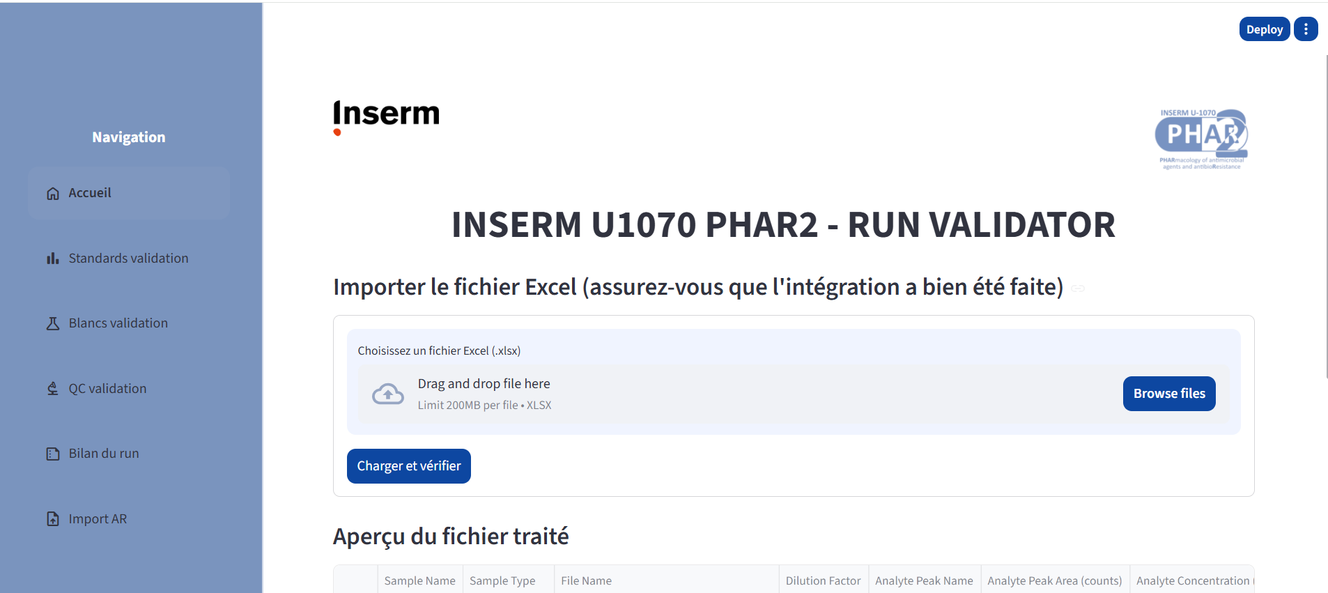 Application Run Validator